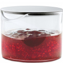 Szklany pojemnik kuchenny ze stalową pokrywą Blomus Basic B63619