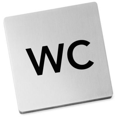 Szyld WC Indici Zack 50715