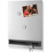 Tablica magnetyczna z uchwytem na klucze Scito Zack 42 x 34 cm 30743