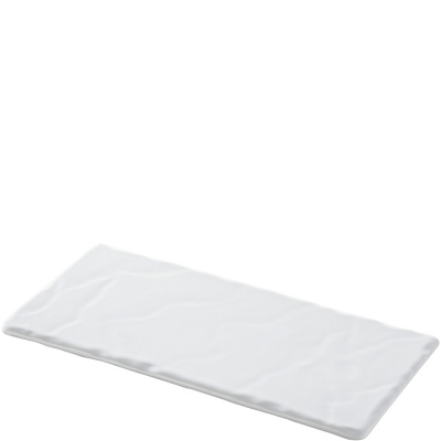 Taca porcelanowa do serwowania 25x12 cm, biała imitacja łupka Basalt Revol RV-646122-6