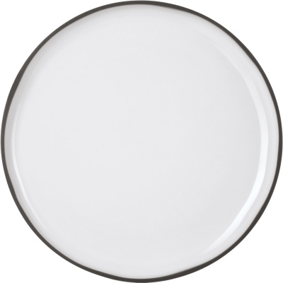 Talerz deserowy, płaski z rantem 21 cm Caractere Revol biały RV-652798-4