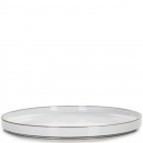 Talerz deserowy, płaski z rantem 21 cm Caractere Revol biały RV-652798-4
