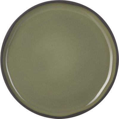 Talerz deserowy, płaski z rantem 21 cm Caractere Revol kardamon RV-652801-4