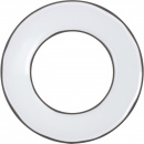 Talerz do serwowania z miejscem na miseczkę Caractere Revol biała RV-652811-1