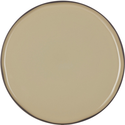 Talerz duży, płaski z rantem 30 cm Caractere Revol gałka muszkatołowa RV-652727-4