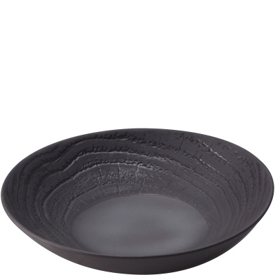 Talerz głęboki 24 cm, porcelanowy Arborescence Revol grafitowy RV-648289-6