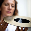 Talerz głęboki, czarna porcelana, 30 cm Sphere Revol RV-653443-4