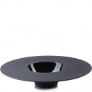 Talerz głęboki z małym zagłębieniem 21 cm Sphere Revol czarna porcelana RV-653441-4