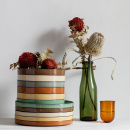 Talerz głęboki z rantem 23 cm Caractere Revol gałka muszkatołowa RV-652742-4