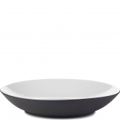 Talerz - misa głęboka, 27 cm, 1,3 Litra Equinoxe Revol czarny, białe wnętrze RV-651430-4