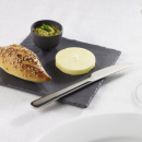 Talerz płaski 20x20 cm, porcelanowa imitacja łupka Basalt Revol RV-641007-6