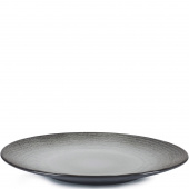 Talerz płaski 21,5 cm, porcelanowy Revol Swell czarny piasek RV-653517-6