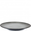 Talerz płaski 21,5 cm, porcelanowy Revol Swell czarny piasek RV-653517-6