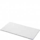 Talerz płaski 30x16 cm, biała, porcelanowa imitacja łupka Basalt Revol RV-646120-6