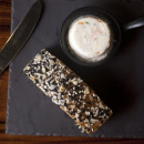 Talerz płaski 30x30 cm, porcelanowa imitacja łupka Basalt Revol RV-641913-3