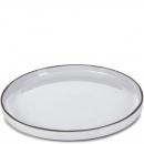 Talerz płaski z rantem 26 cm Caractere Revol biały RV-652703-4
