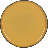 Talerz płaski z rantem 26 cm Caractere Revol kurkuma RV-652708-4