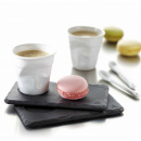 Talerzyk deserowy 14x8 cm, z zagłębieniem na kubek, imitacja łupka Basalt Revol RV-640701-6