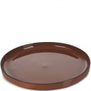 Talerzyk płaski z rantem 15 cm Caractere Revol cynamonowy RV-652847-4