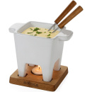 Tapas Fondue zestaw do sera i czekolady Boska 200 ml, dębowa podstawa BO-340030