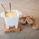 Tapas Fondue zestaw do sera i czekolady Boska 200 ml, dębowa podstawa BO-340030