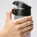 Termokubek z powłoką ceramiczną 500 ml Kyocera Flip Top czarny MB-17FBK