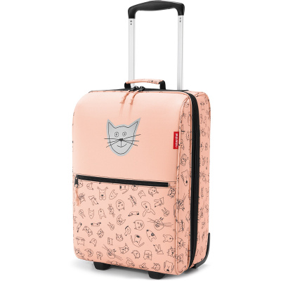 Torba podróżna na kółkach dla dzieci Reisenthel Trolley XS różowa RIL3064