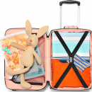 Torba podróżna na kółkach dla dzieci Reisenthel Trolley XS różowa RIL3064