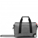 Torba podróżna na kółkach Reisenthel Allrounder Trolley Twist silver RMP7052
