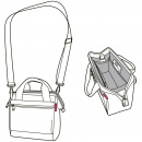 Torebka na ramię Reisenthel Allrounder Cross czarna RMQ7003