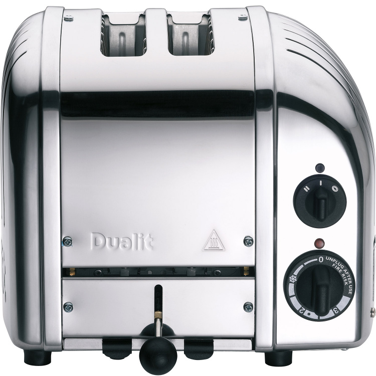 Toster Dualit na dwa tosty, stalowy