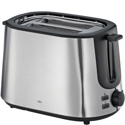 Toster stalowy na dwa tosty Classic Cilio CI-492620