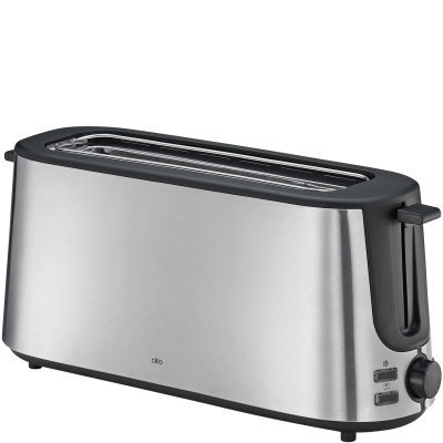 Toster z długą komorą, stalowy Classic Cilio CI-492637