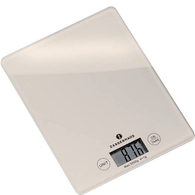 Waga kuchenna cyfrowa Zassenhaus biała ZS-073201