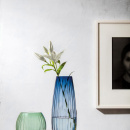 Wazon okrągły - skandynawski design Signum Zwiesel 1872, zielony SH-6086-190-SG