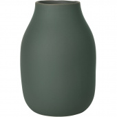 Wazon porcelanowy Colora Agave Green Blomus ciemnozielony B65704