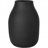 Wazon porcelanowy Colora Peat Blomus czarny B65701