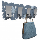 Wieszak ścienny Butterflies CalleaDesign pochmurny róż 50-13-3-33