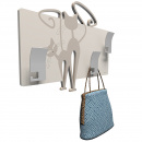 Wieszak ścienny Cats CalleaDesign aluminium 53-13-3-2