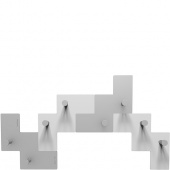 Wieszak ścienny Clo Clo CalleaDesign aluminium 13-001-2