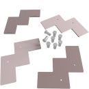 Wieszak ścienny Clo Clo CalleaDesign niebieski 13-001-44