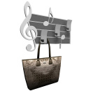 Wieszak ścienny dekoracyjny Puccini CalleaDesign aluminium 51-13-3-2