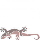 Wieszak ścienny Gecko CalleaDesign antyczny-różowy 54-13-1-32