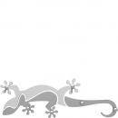 Wieszak ścienny Gecko CalleaDesign biały 54-13-1-1