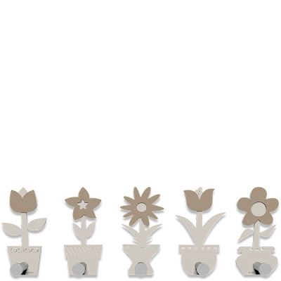 Wieszak ścienny Little Flowers CalleaDesign lniany 13-003-11