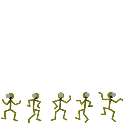 Wieszak ścienny Littleman CalleaDesign oliwkowo-zielony 13-002-54