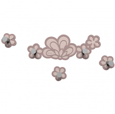 Wieszak ścienny Merletto CalleaDesign szara śliwka 56-13-1-34