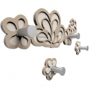 Wieszak ścienny Merletto CalleaDesign terakota / pomarańczowy 56-13-1-24