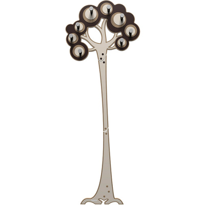 Wieszak ścienny Tree CalleaDesign czekoladowy 13-004-69