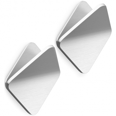 Wieszaki kwadratowe na ręczniki Olfo Zack 2 sztuki 40349